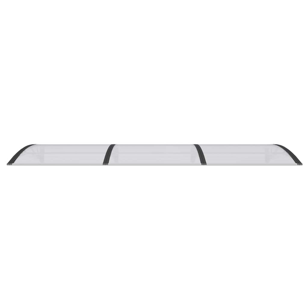 Door Canopy Black 300x100 cm Polycarbonate Price