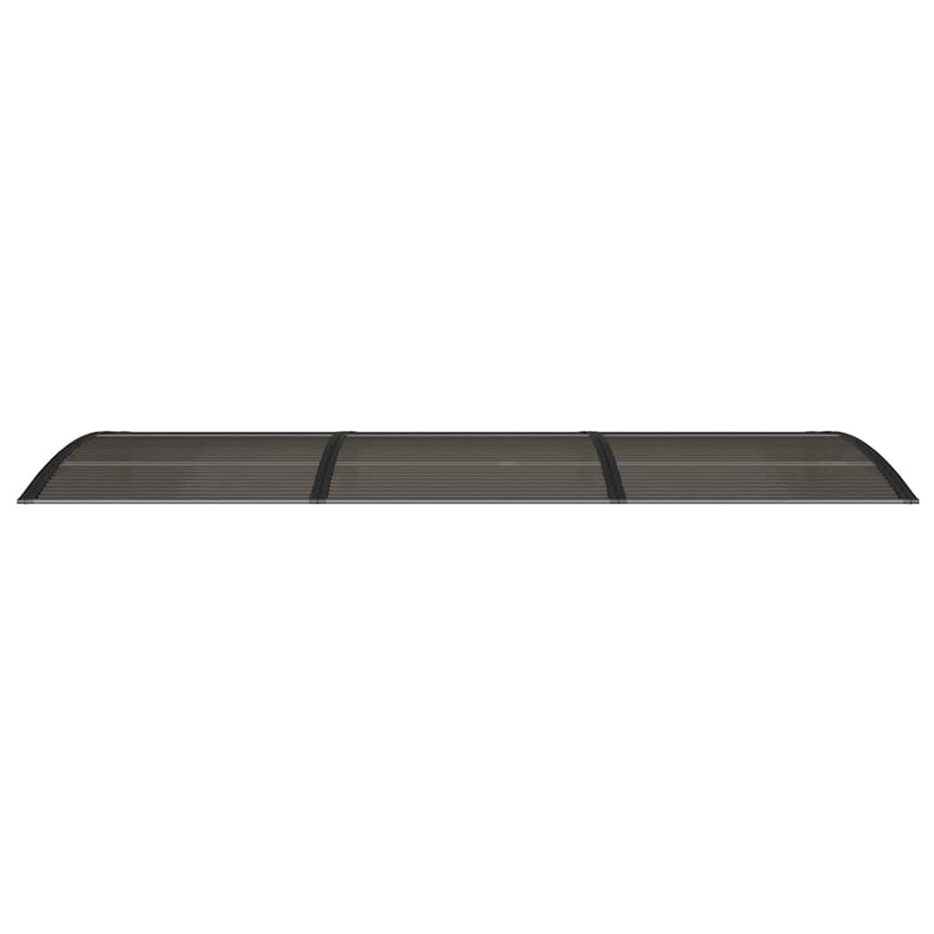 Door Canopy Black 300x100 cm Polycarbonate Price