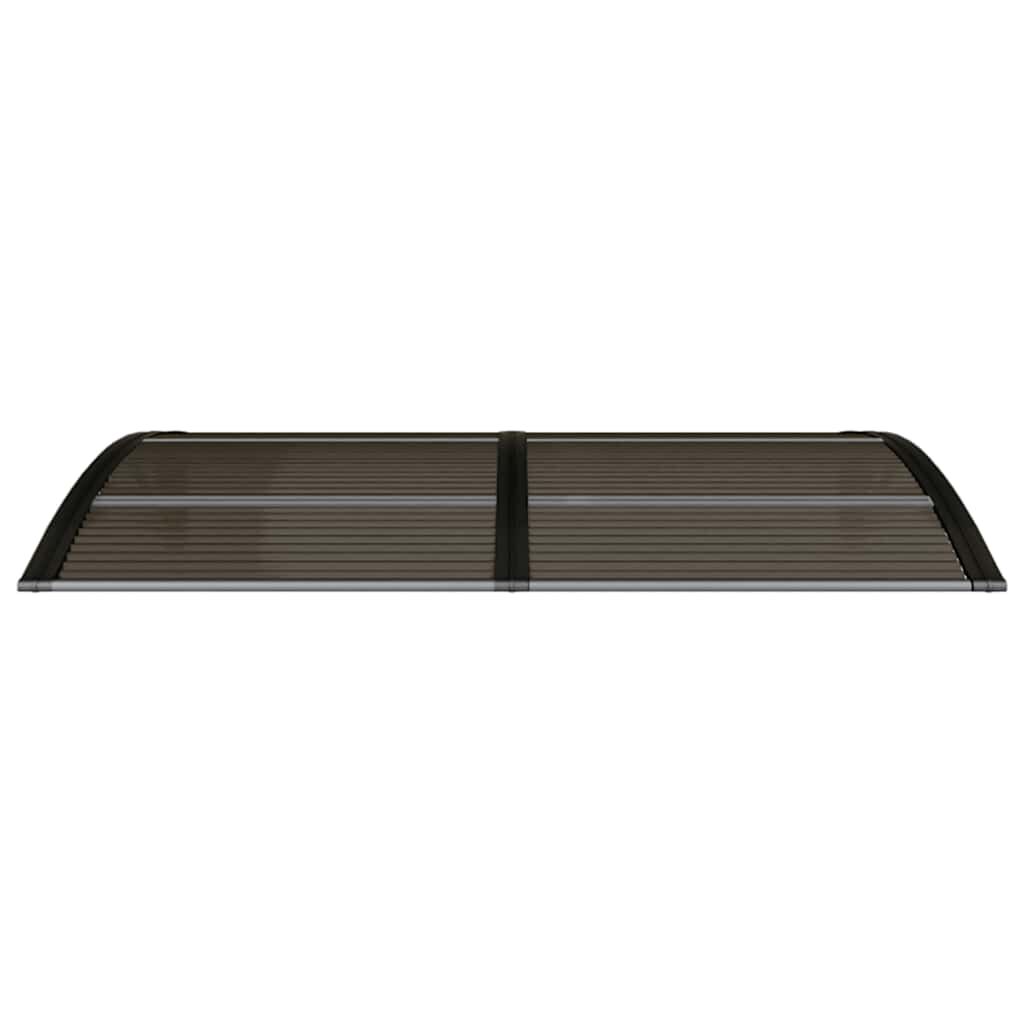 Door Canopy Black 150x75 cm Polycarbonate Price