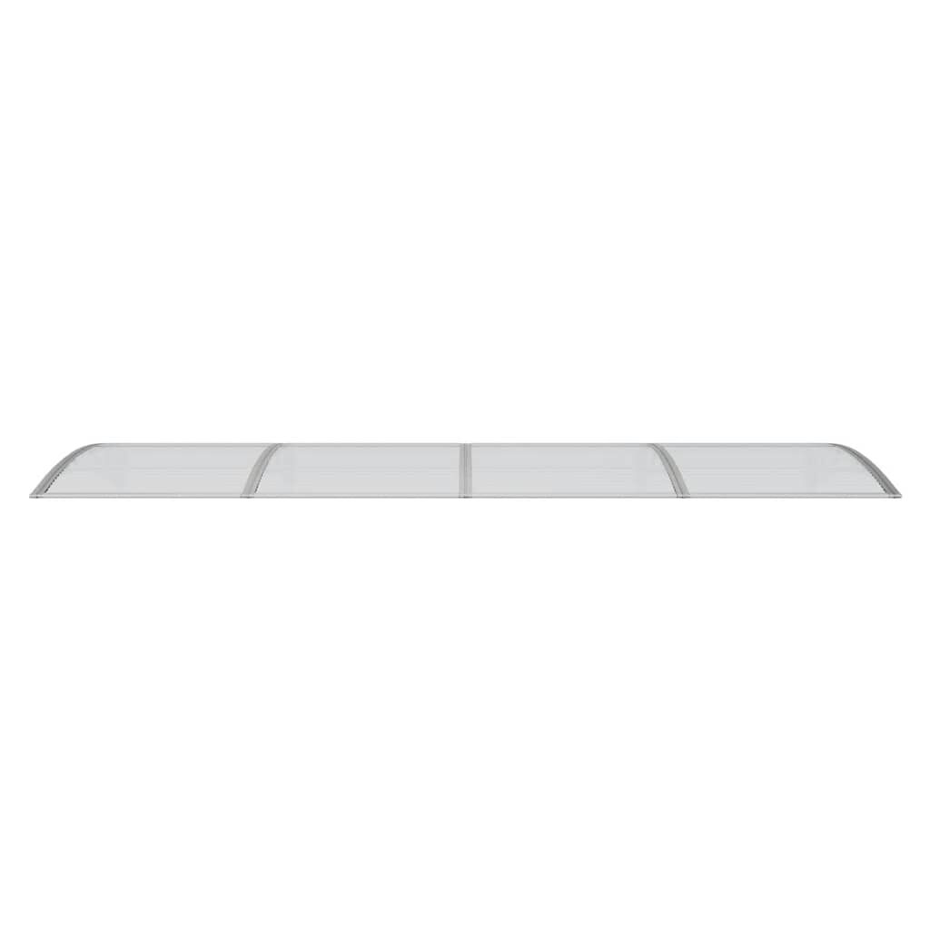 Door Canopy Grey 350x100 cm Polycarbonate Price