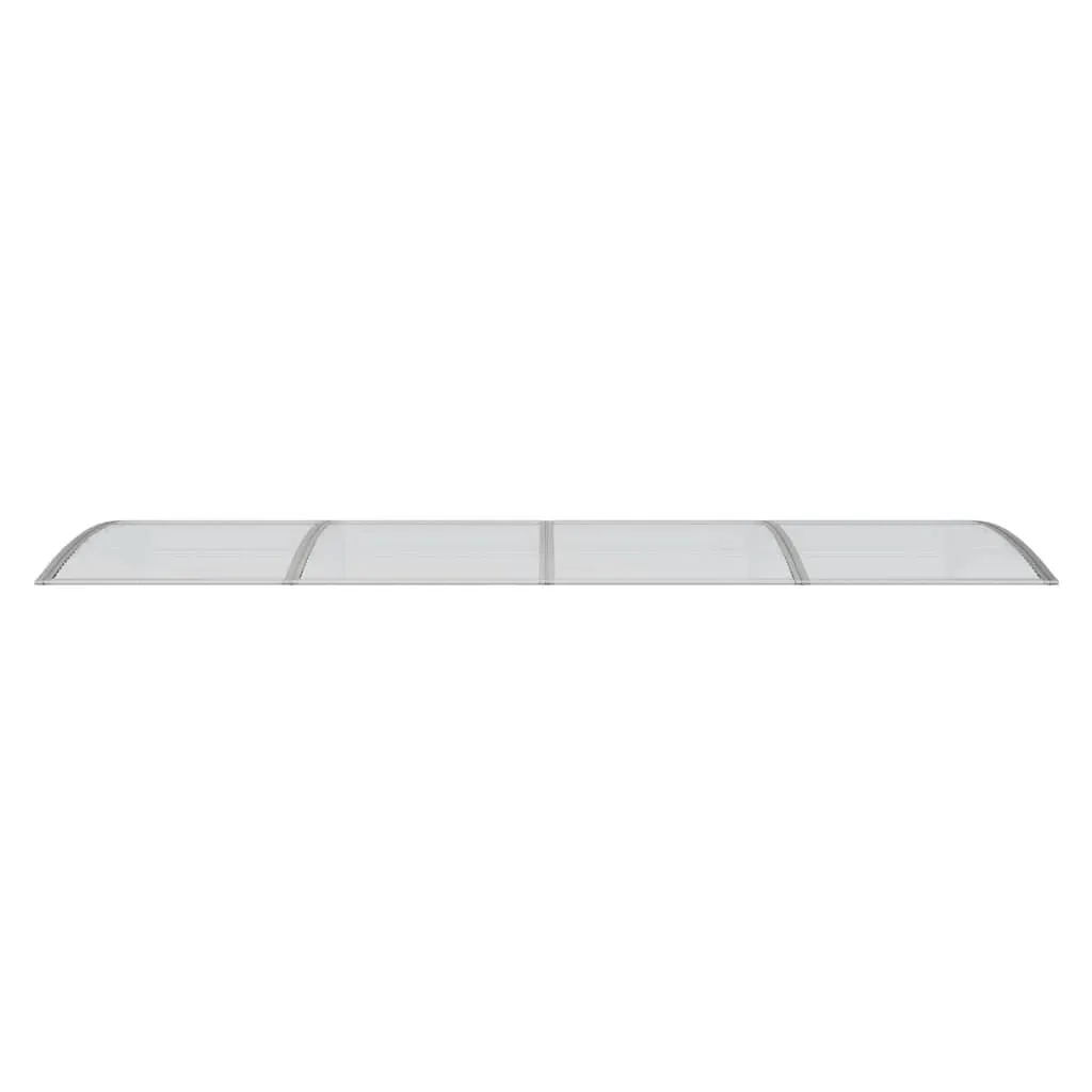Door Canopy Grey 350x100 cm Polycarbonate Price