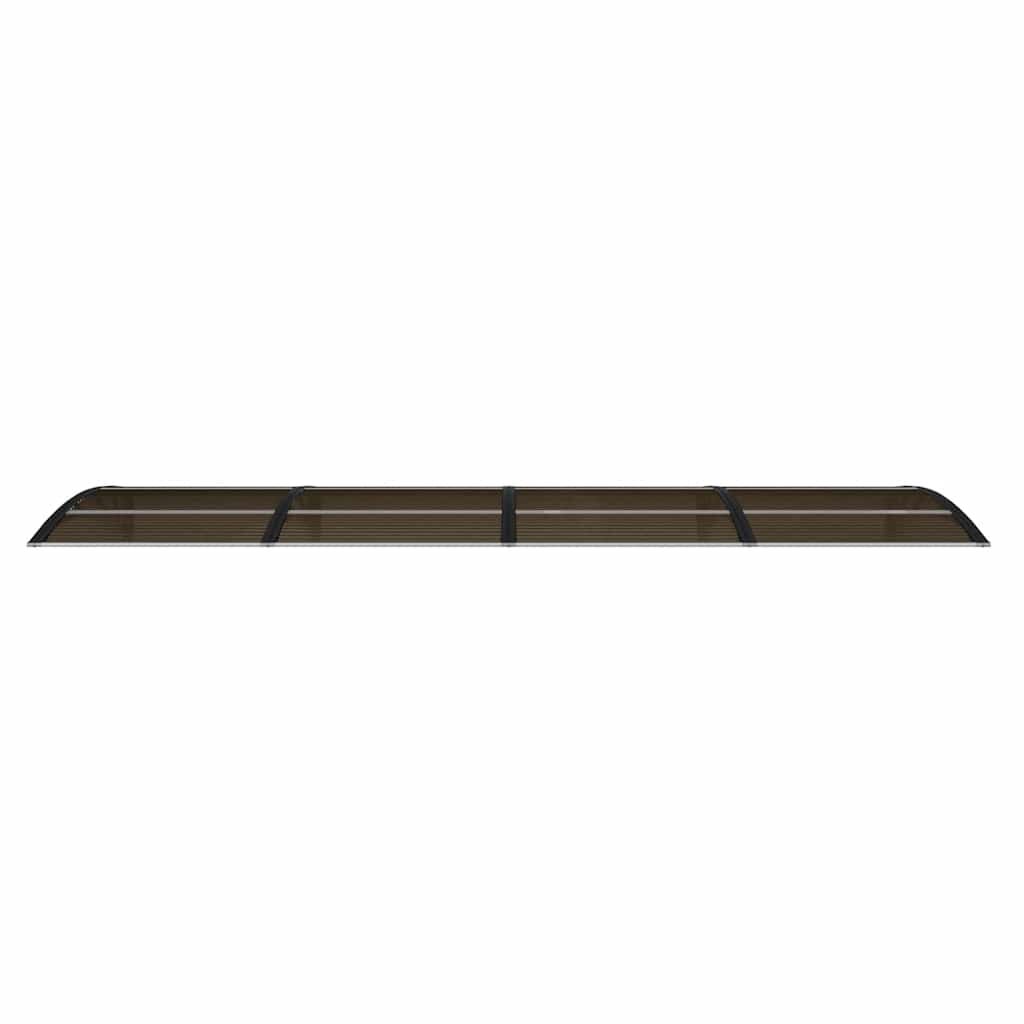 Door Canopy Black 350x100 cm Polycarbonate Price