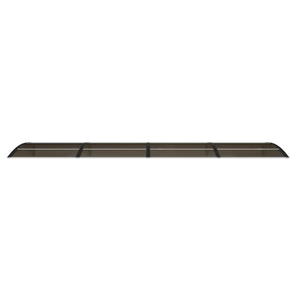 Door Canopy Black 400x100 cm Polycarbonate Price