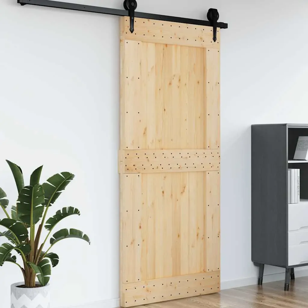 Door NARVIK 100x210 cm Solid Wood Pine Price
