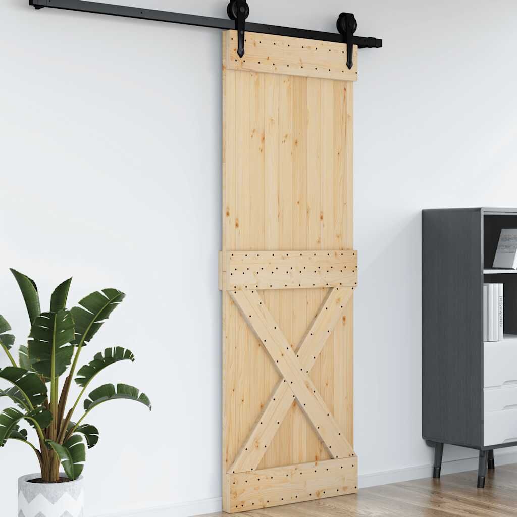 Door NARVIK 80x210 cm Solid Wood Pine Price