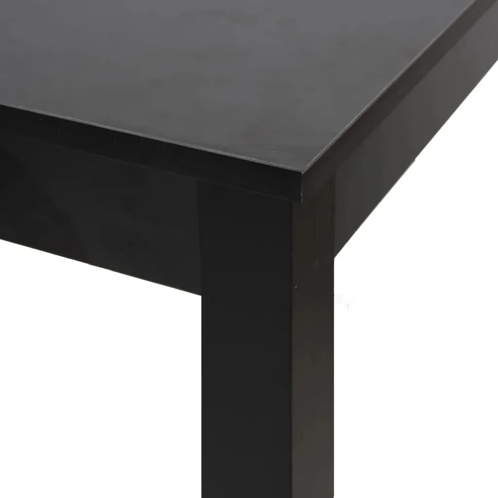 Bar Table MDF Black 55x55x107 cm Price