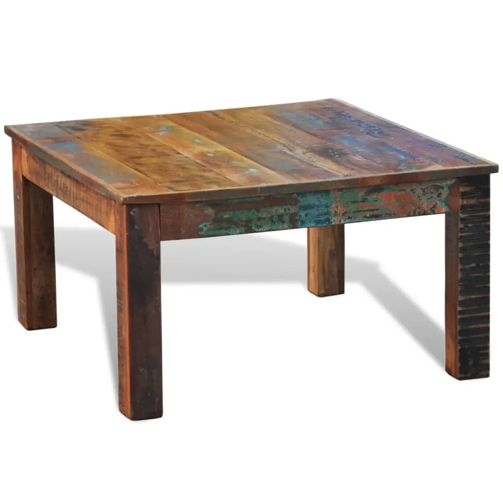 Coffee Table Square Reclaimed Wood Price