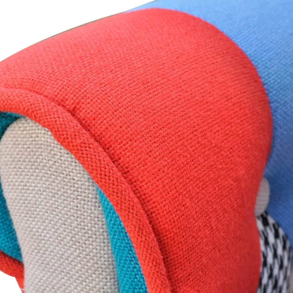 Armchair with Patchwork Design Fabric Price