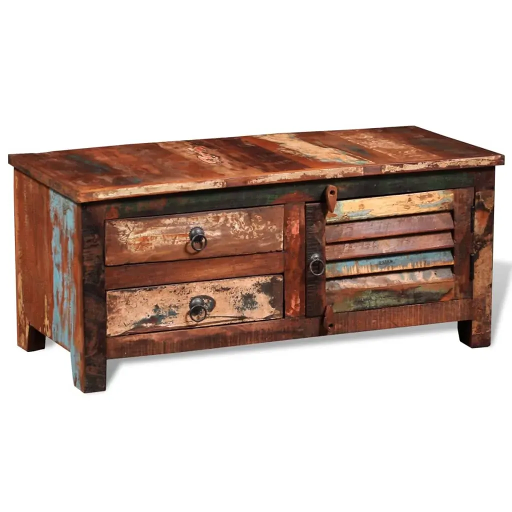 Reclaimed TV Hi-Fi Cabinet Side Cabinet Solid Wood Price