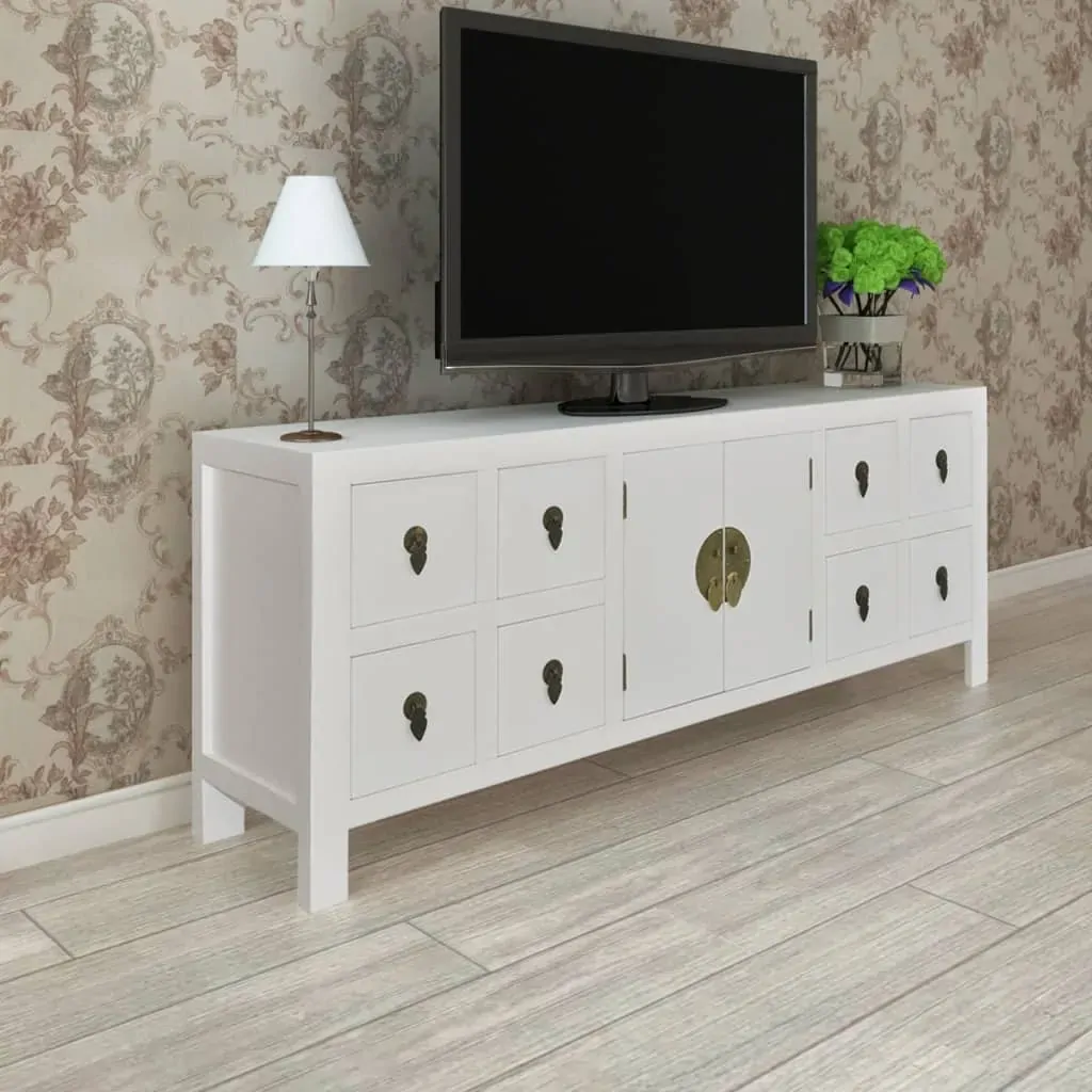 Wooden Sideboard Asian Style with 8 Drawers and 2 Doors Price
