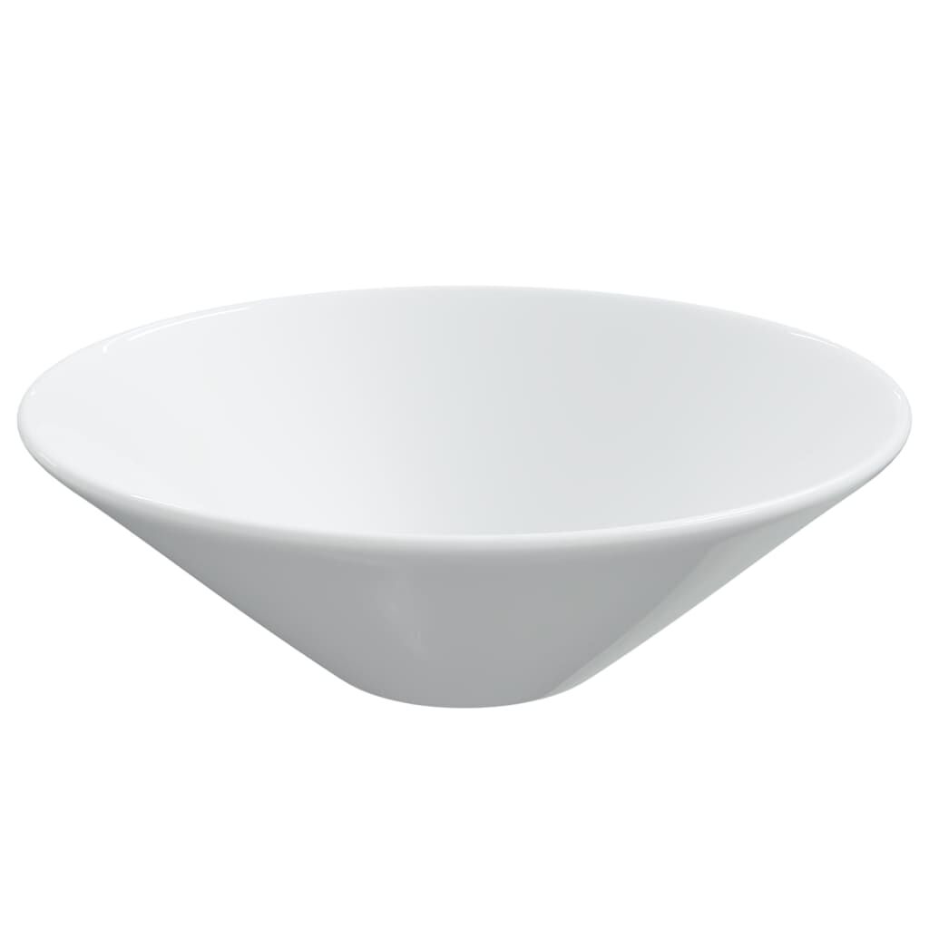 Wash Basins 2 pcs White 42x42x14 cm Ceramic Price