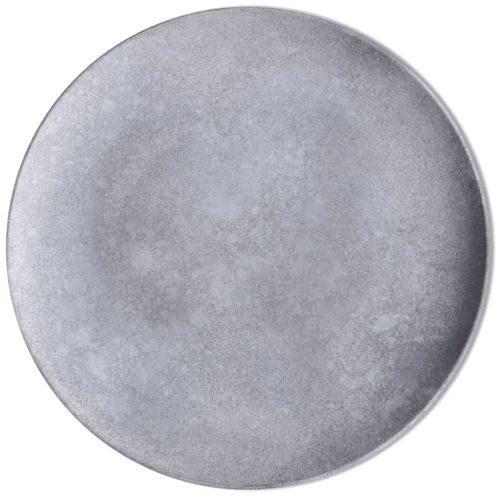 Two Piece Side Table/Coffee Table Set 55 cm&44 cm Concrete Grey Price