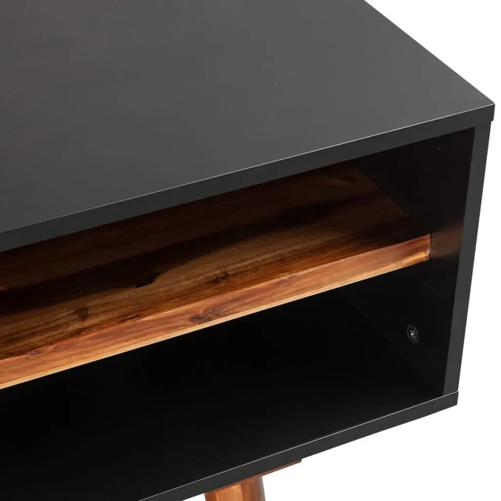 TV Cabinet 120x35x50 cm Solid Acacia Wood Price