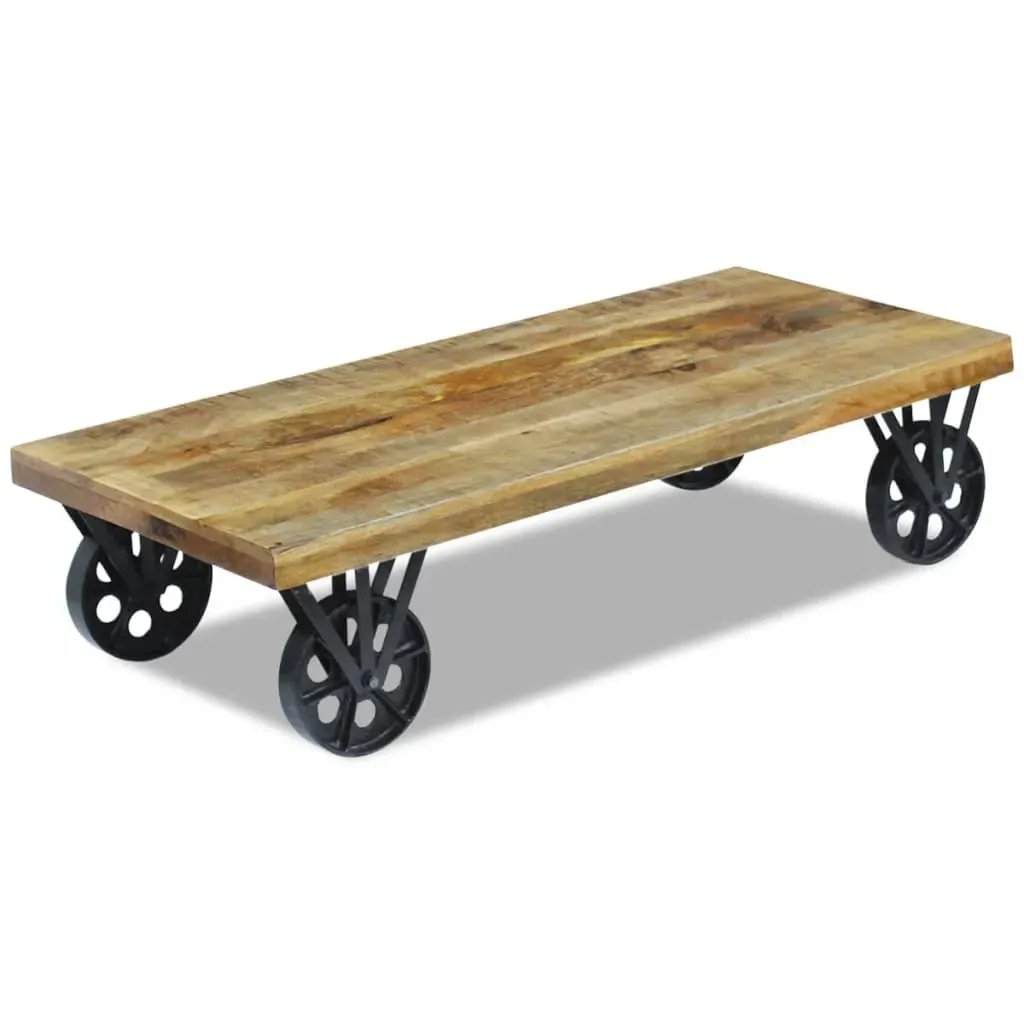 Coffee Table Mango Wood 120x60x30 cm Price
