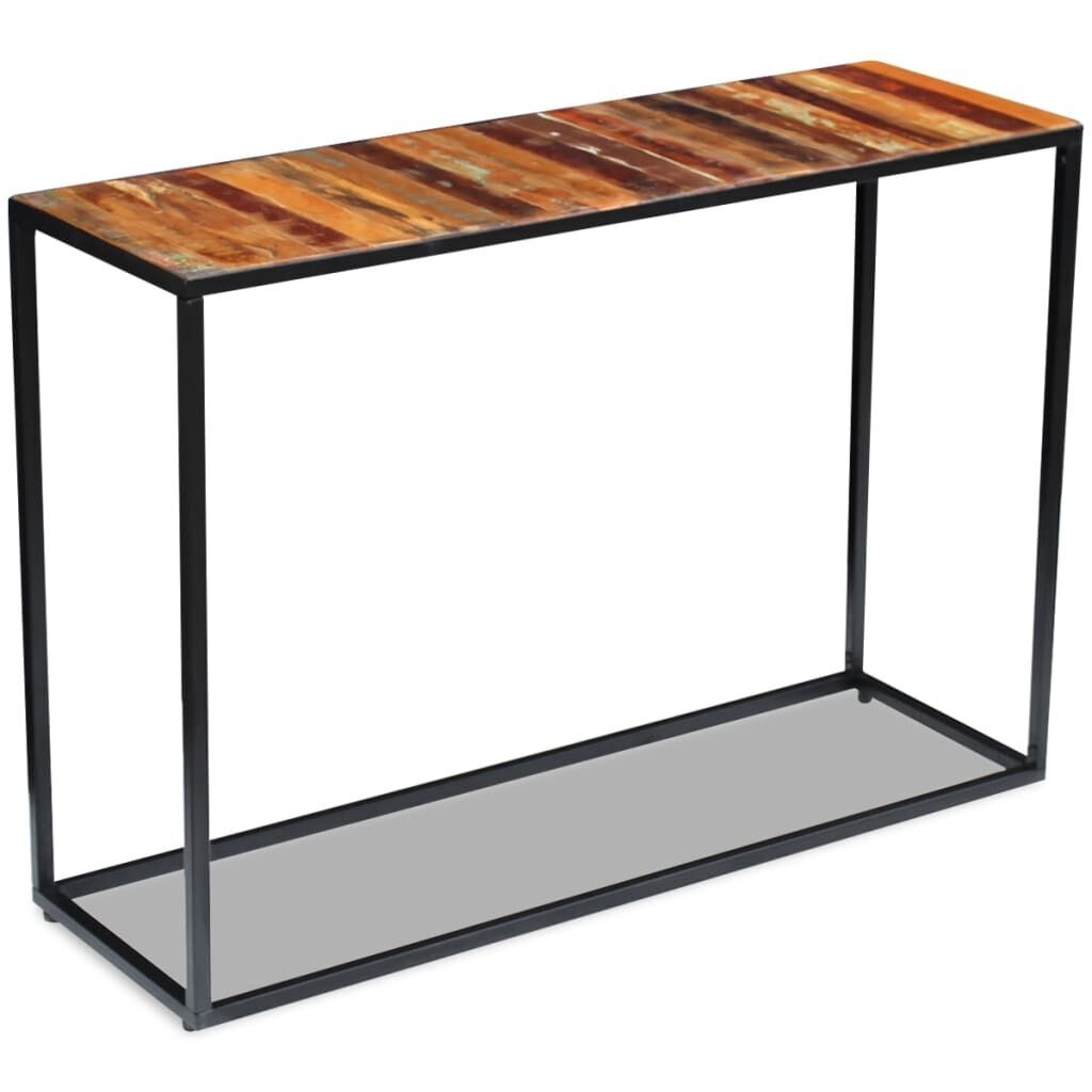 Console Table Solid Reclaimed Wood 110x35x76 cm Price