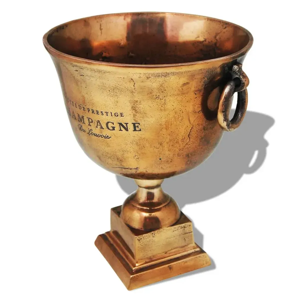 Trophy Cup Champagne Cooler Copper Brown Price