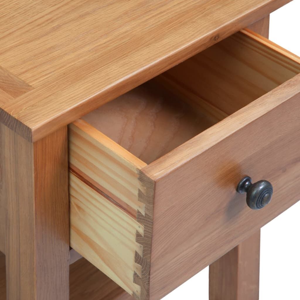 Nightstand 36x30x47 cm Solid Oak Wood Price