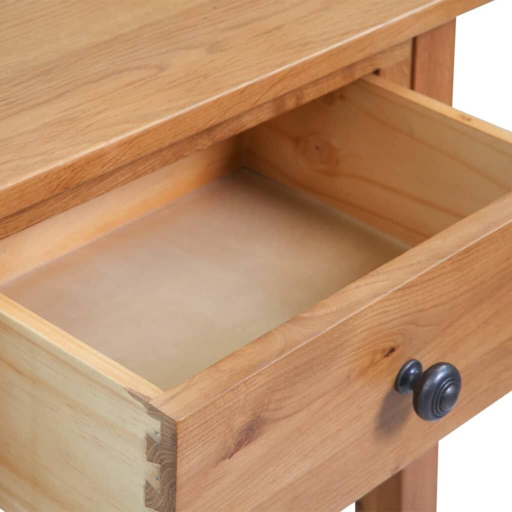 Console Table 50x32x75 cm Solid Oak Wood Price