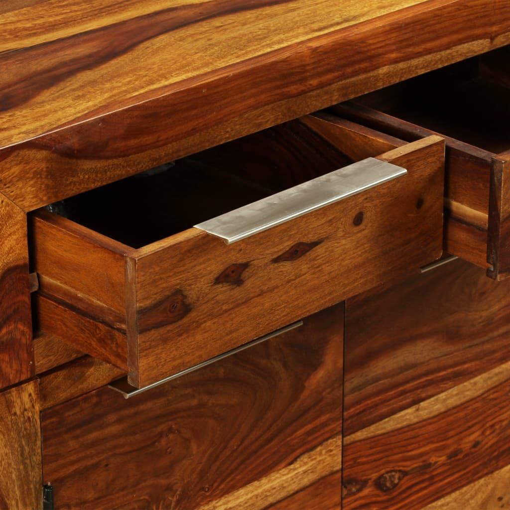 Sideboard Solid Acacia Wood 160x35x75 cm Price