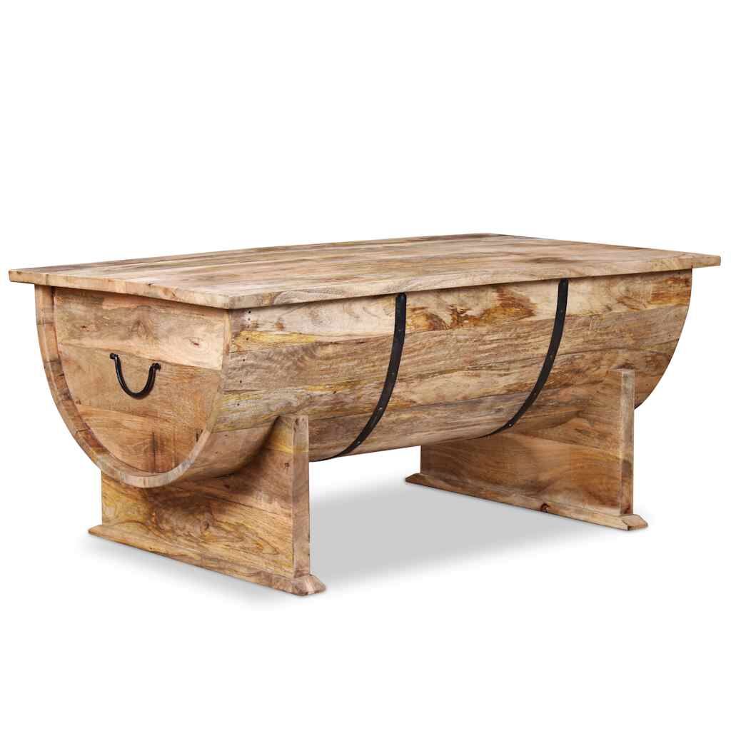 Coffee Table Solid Mango Wood 88x50x40 cm Price