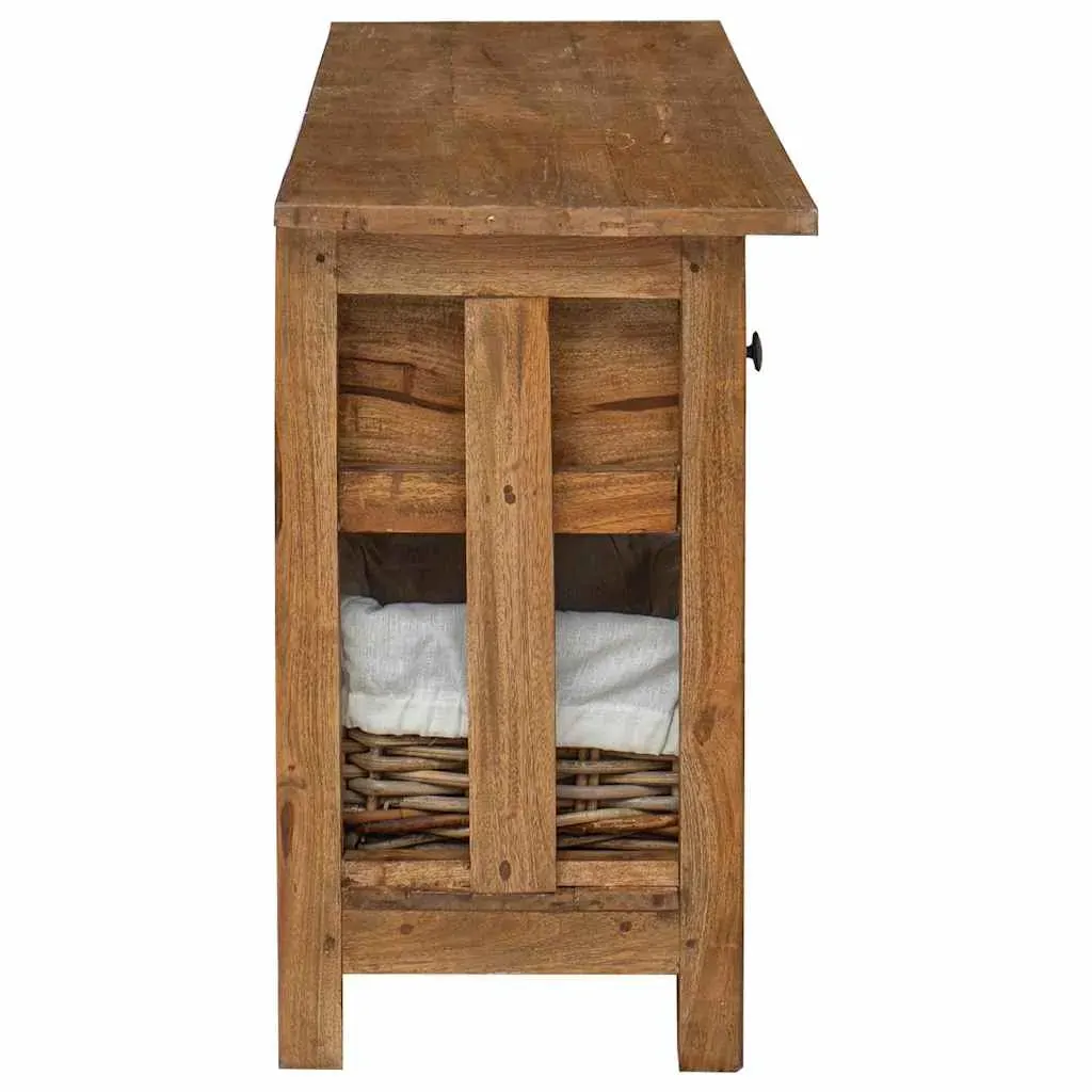 Sideboard Solid Mahogany Wood 100x30x50 cm Price