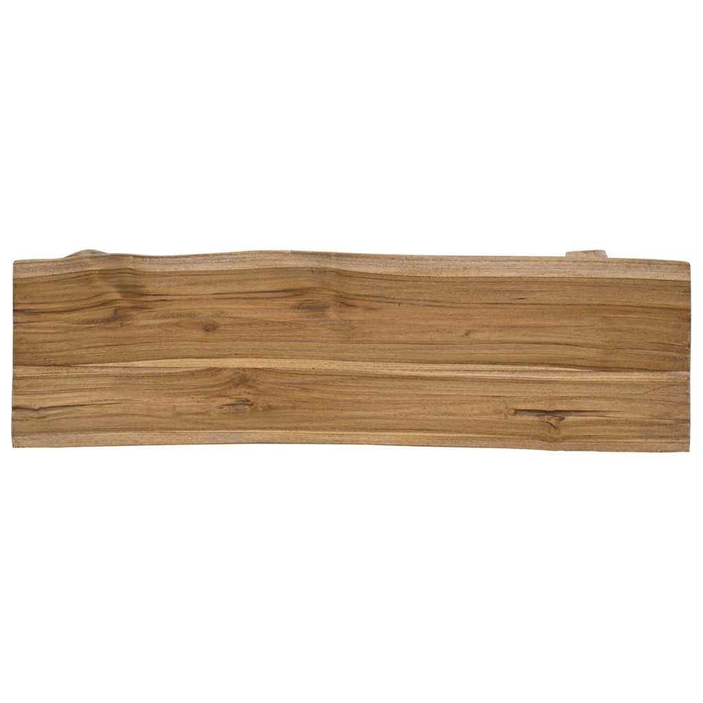 Bench Mixed Recycled Wood and Solid Teak 100x28x43 cm Price