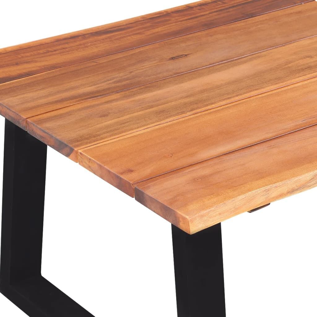 Coffee Table Solid Acacia Wood 110x60x40 cm Price