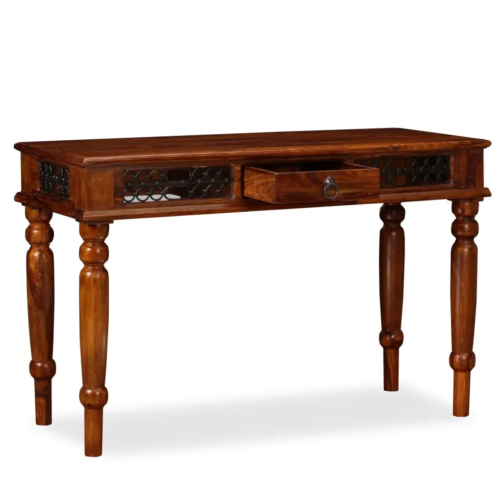 Writing Table Solid Acacia Wood 120x50x76 cm Price