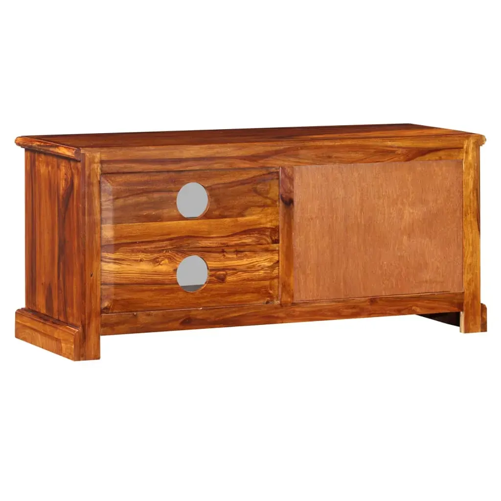 TV Cabinet Solid Acacia Wood 90x30x40 cm Price