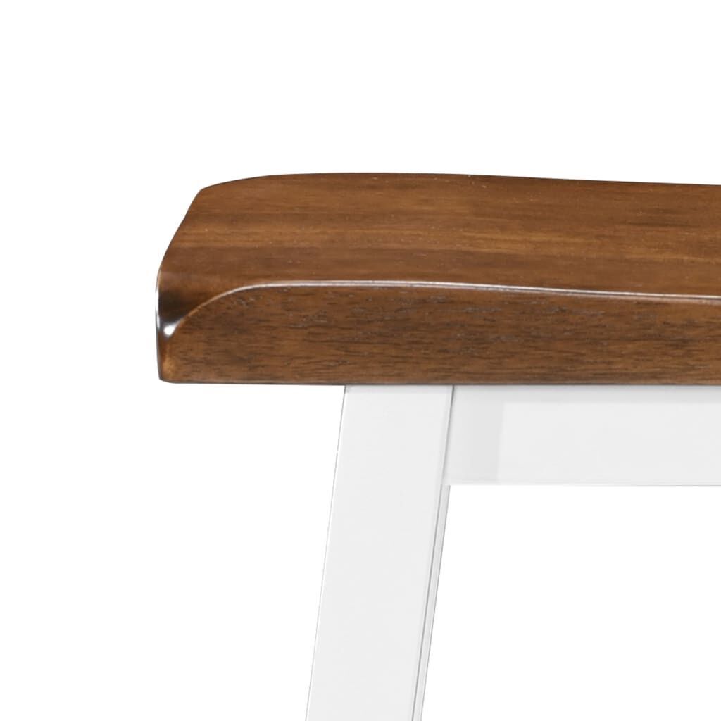 Bar Stools 2 pcs Solid Wood Price