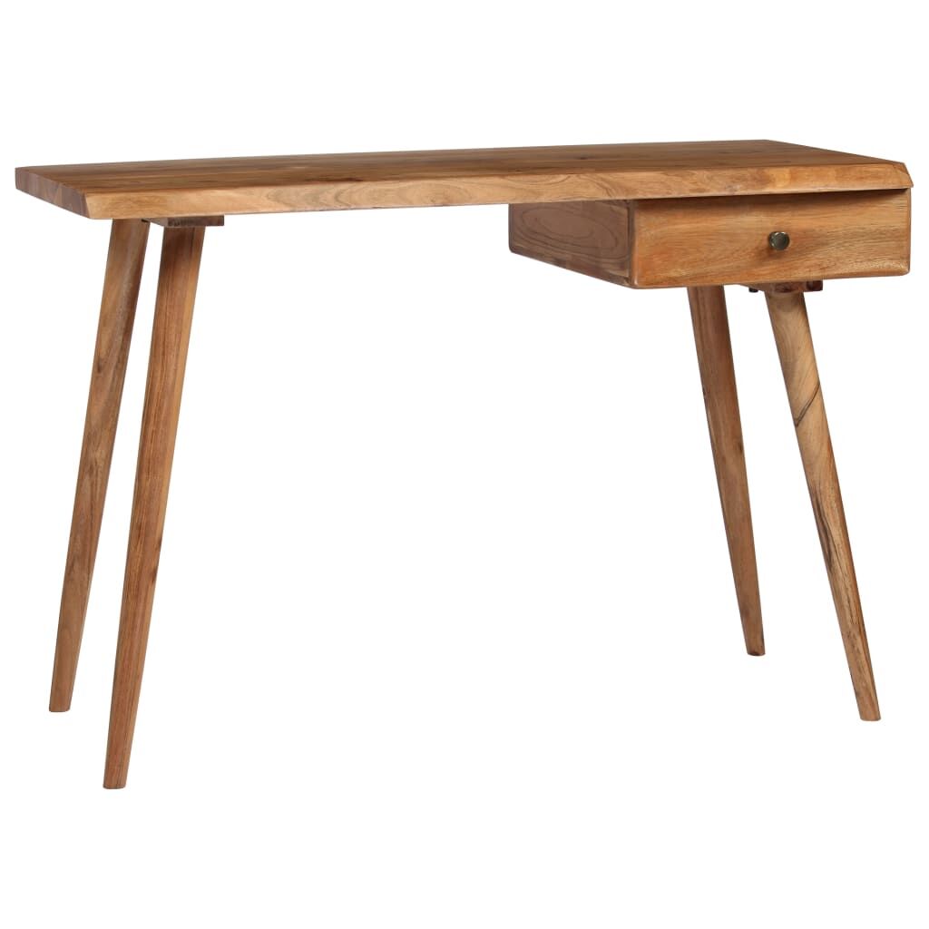 Writing Table Solid Acacia Wood 110x50x76 cm Price