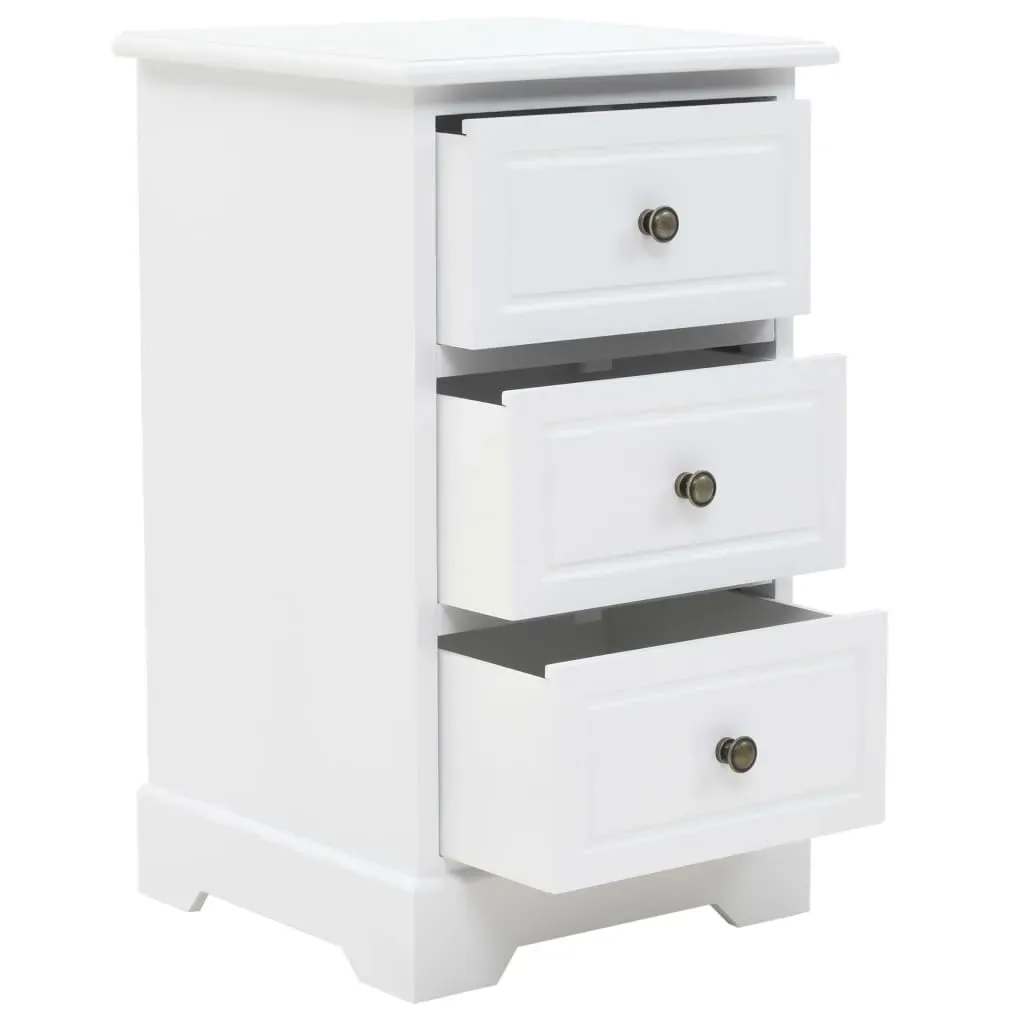 Bedside Cabinet MDF and Pinewood 35x32x59 cm Price
