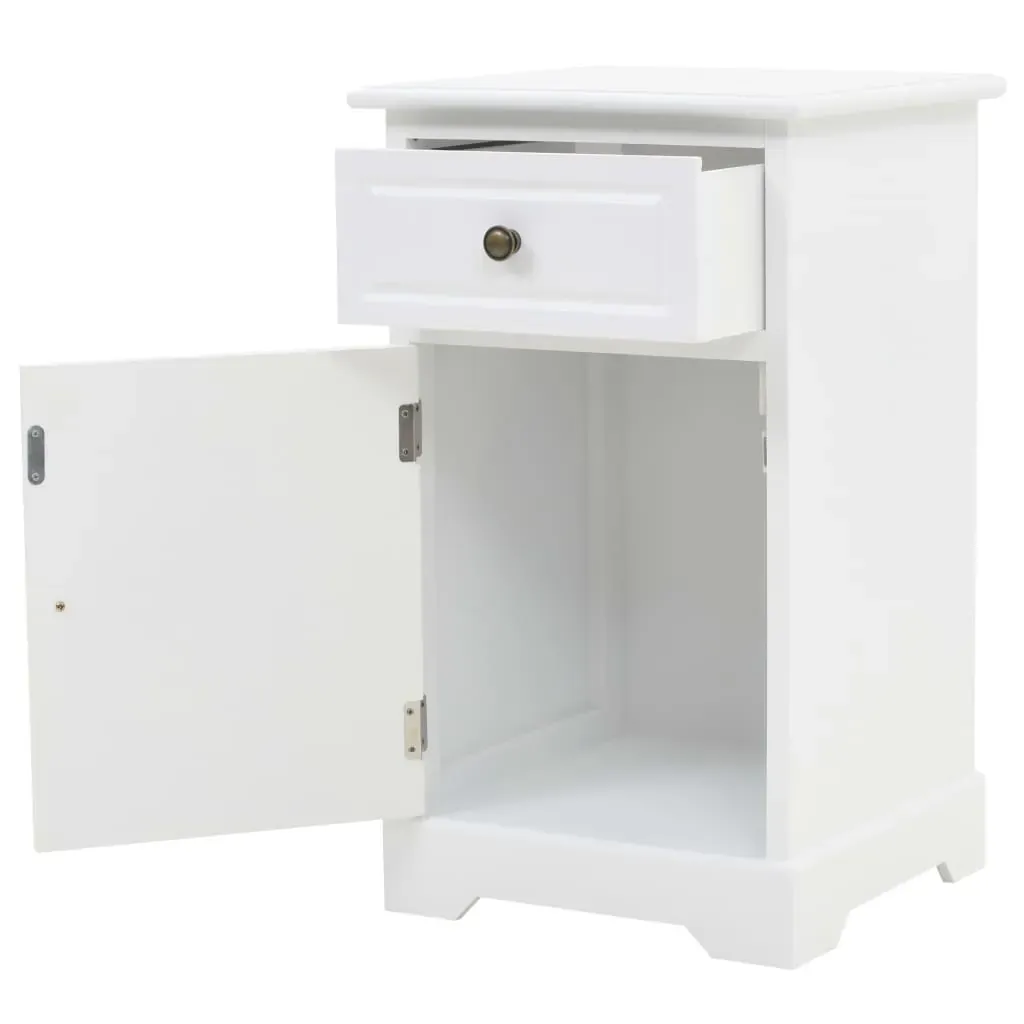 Bedside Cabinet MDF and Pinewood 35x32x59 cm Price