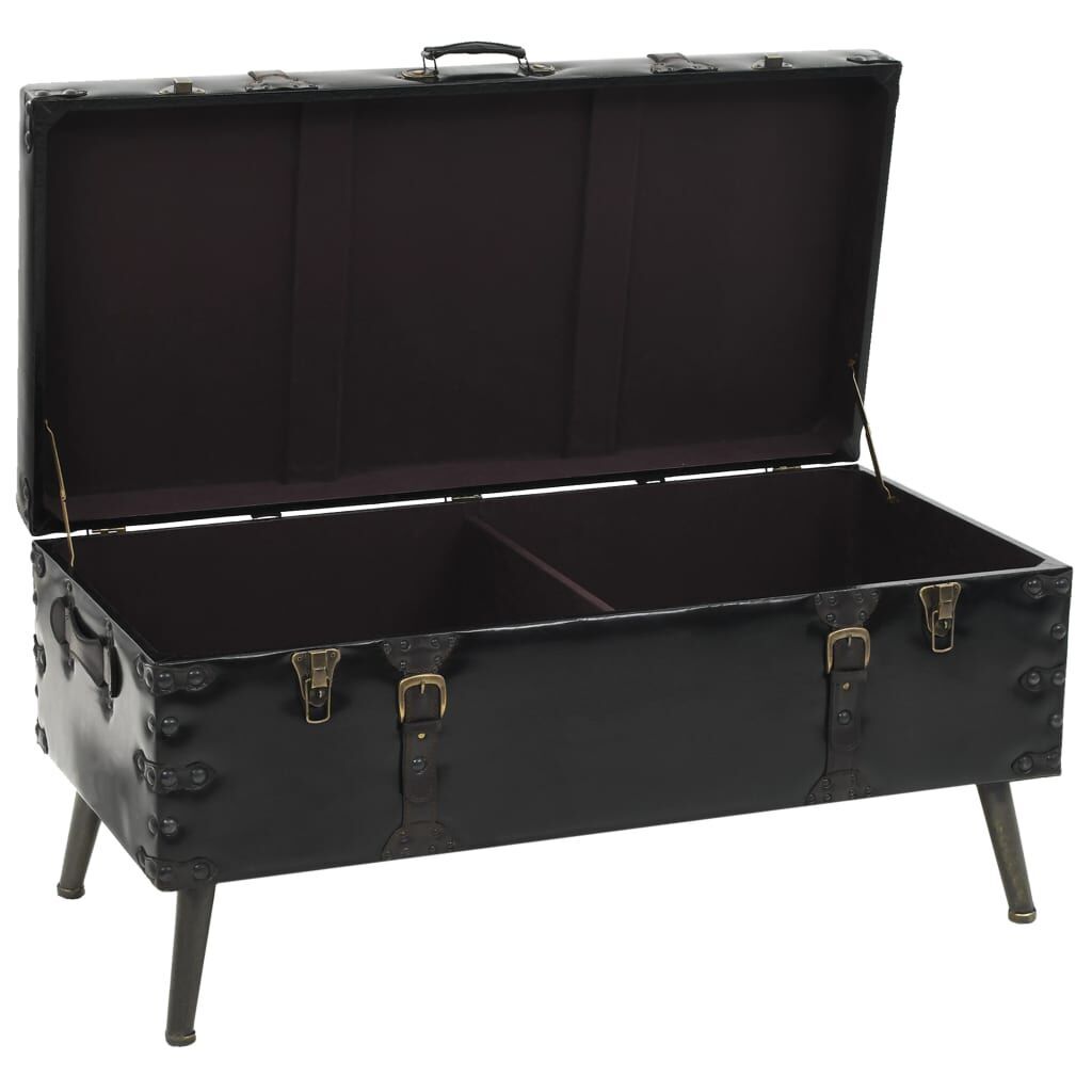 Coffee Table MDF and Steel 102x51x48 cm Price