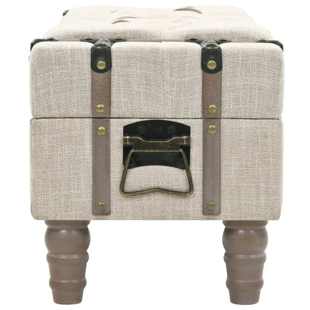 Storage Bench Solid Wood and Steel 111x34x37 cm Price