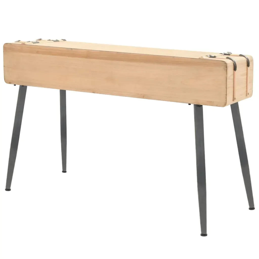 Console Table Solid Fir Wood 115x40.5x76 cm Price