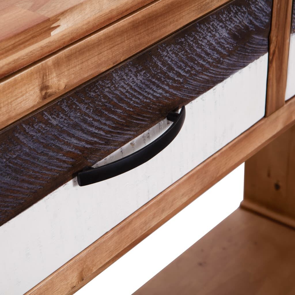 Console Table Solid Acacia Wood 86x30x75 cm Price