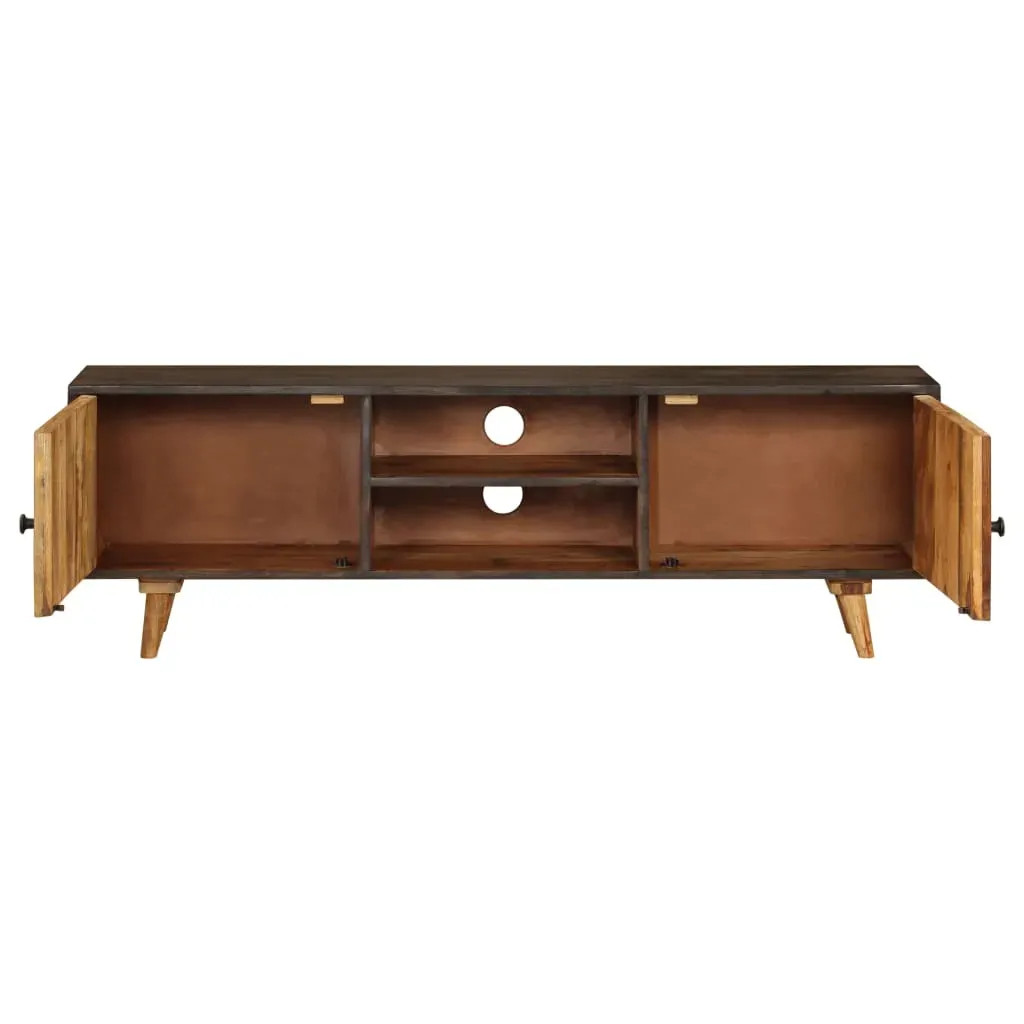 TV Cabinet Solid Mango Wood 140x30x45 cm Price