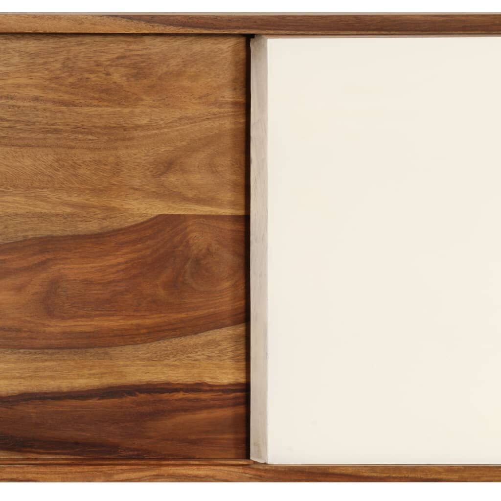 Sideboard Solid Acacia Wood 118x30x66 cm Price