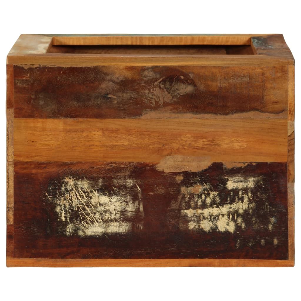 Stool 40x30x40 cm Solid Reclaimed Wood Price