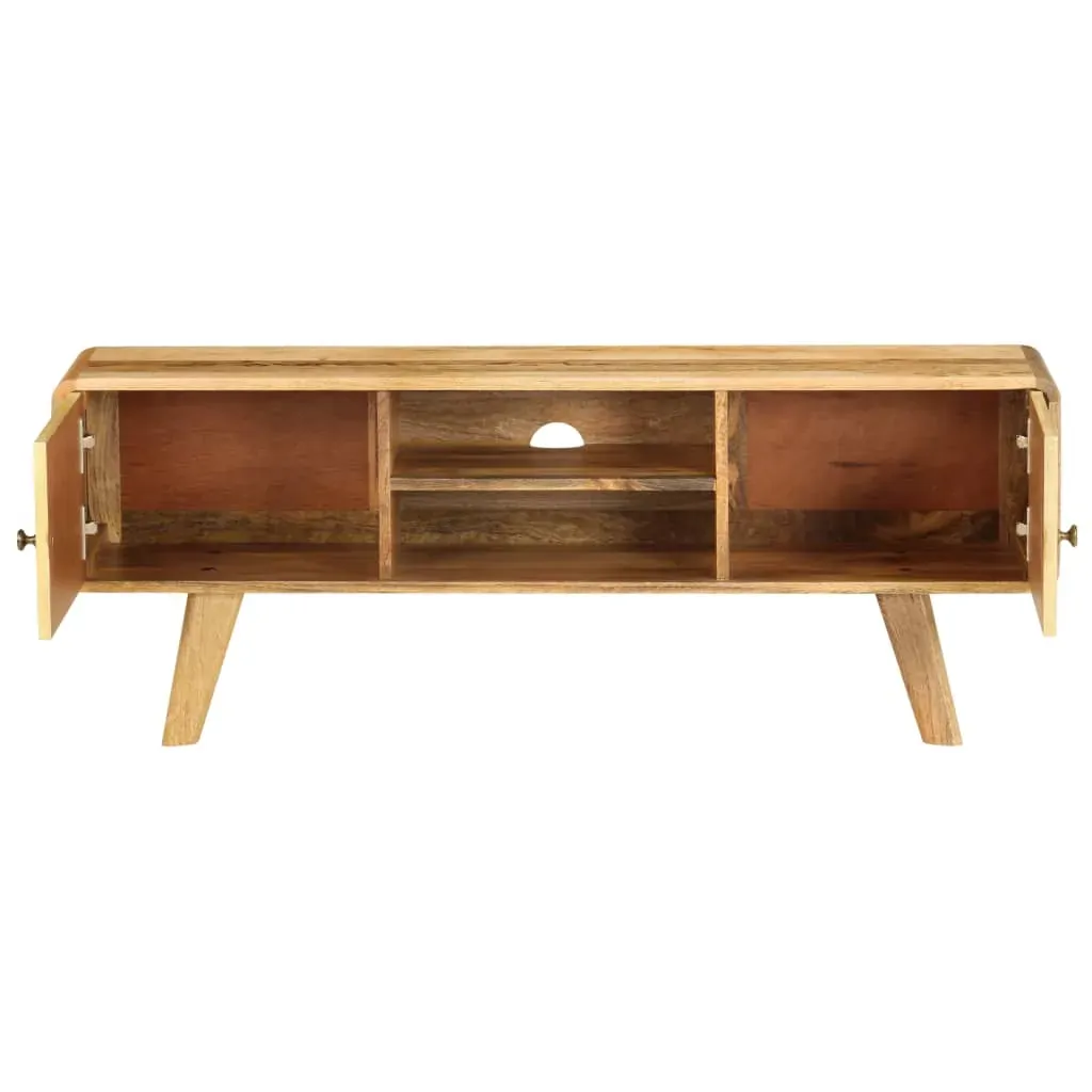 TV Cabinet Solid Mango Wood 120x30x45 cm Price
