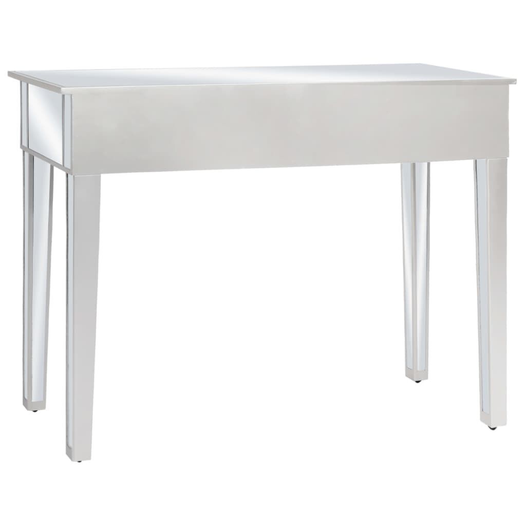 Mirrored Console Table MDF and Glass 106.5x38x76.5 cm Price