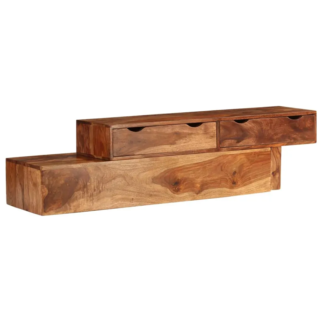 TV Cabinet Brown 200x30x35 cm Solid Wood Acacia Price