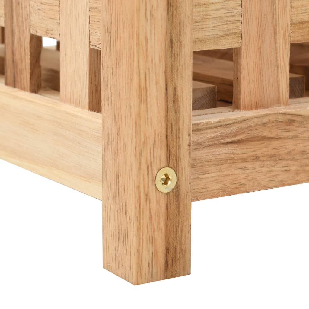 Umbrella Stand Solid Walnut Wood 18x18x50 cm Price