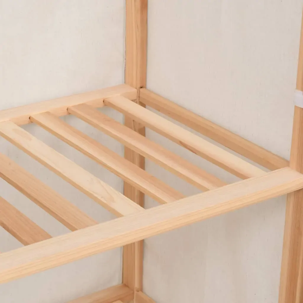 3-Tier Clothes Wardrobe 79x40x170 cm Price