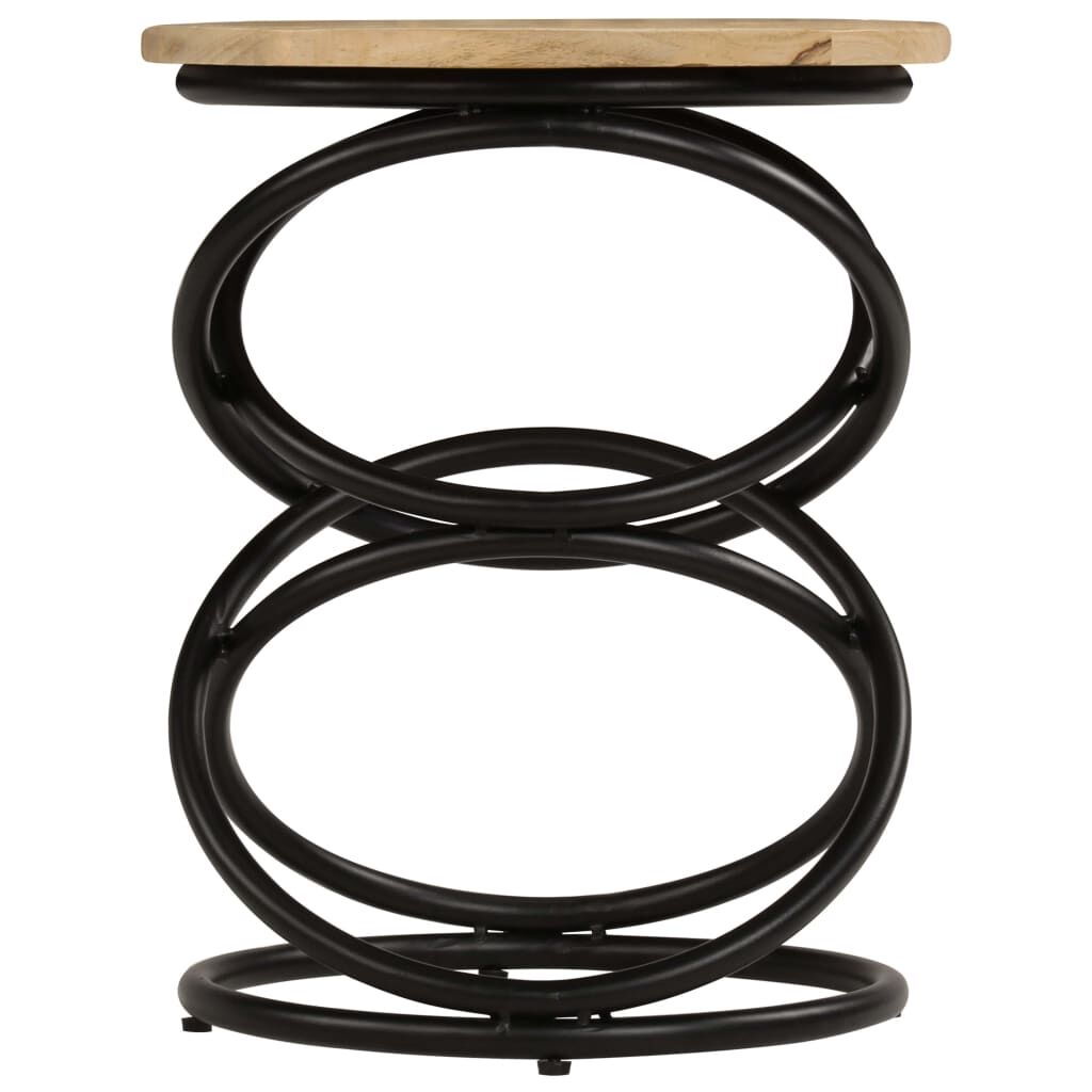 End Table Solid Mango Wood 40x50 cm Price