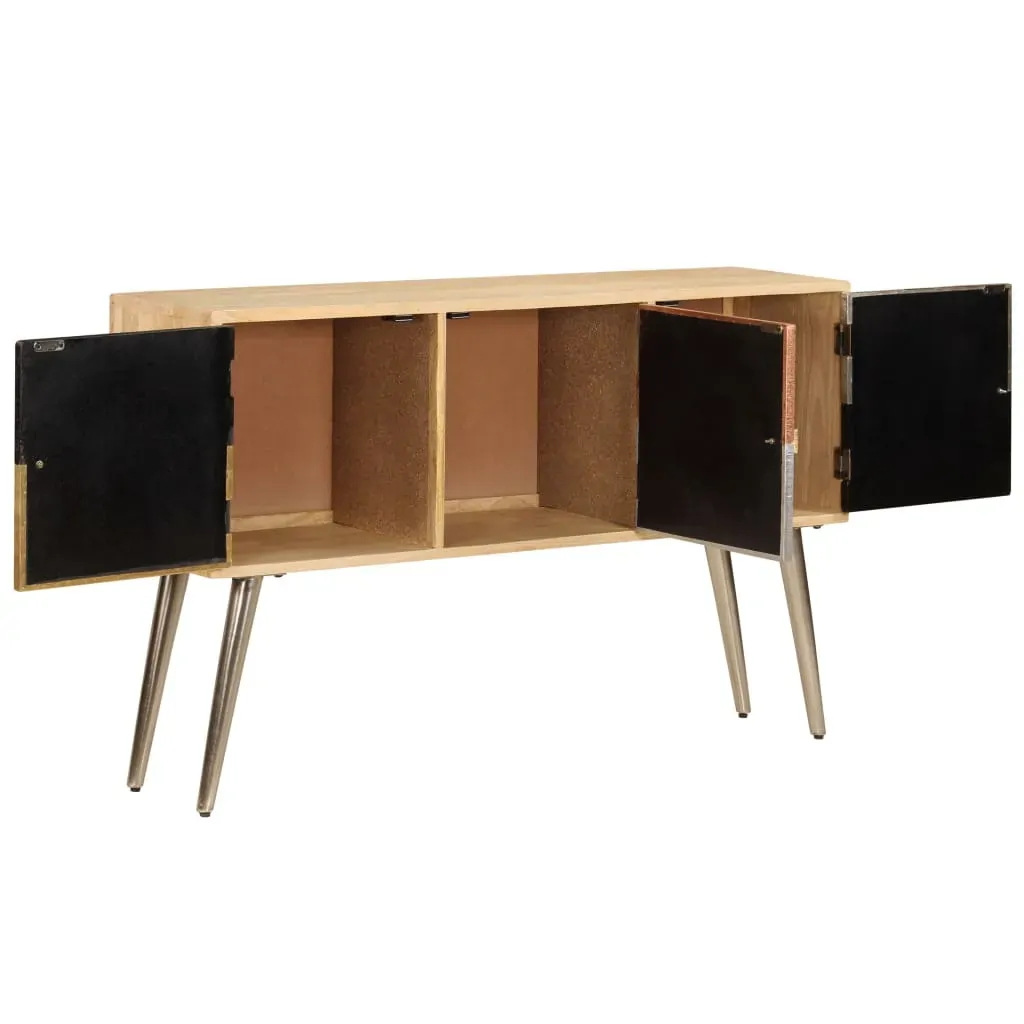 Sideboard 120x30x75 cm Solid Mango Wood Price