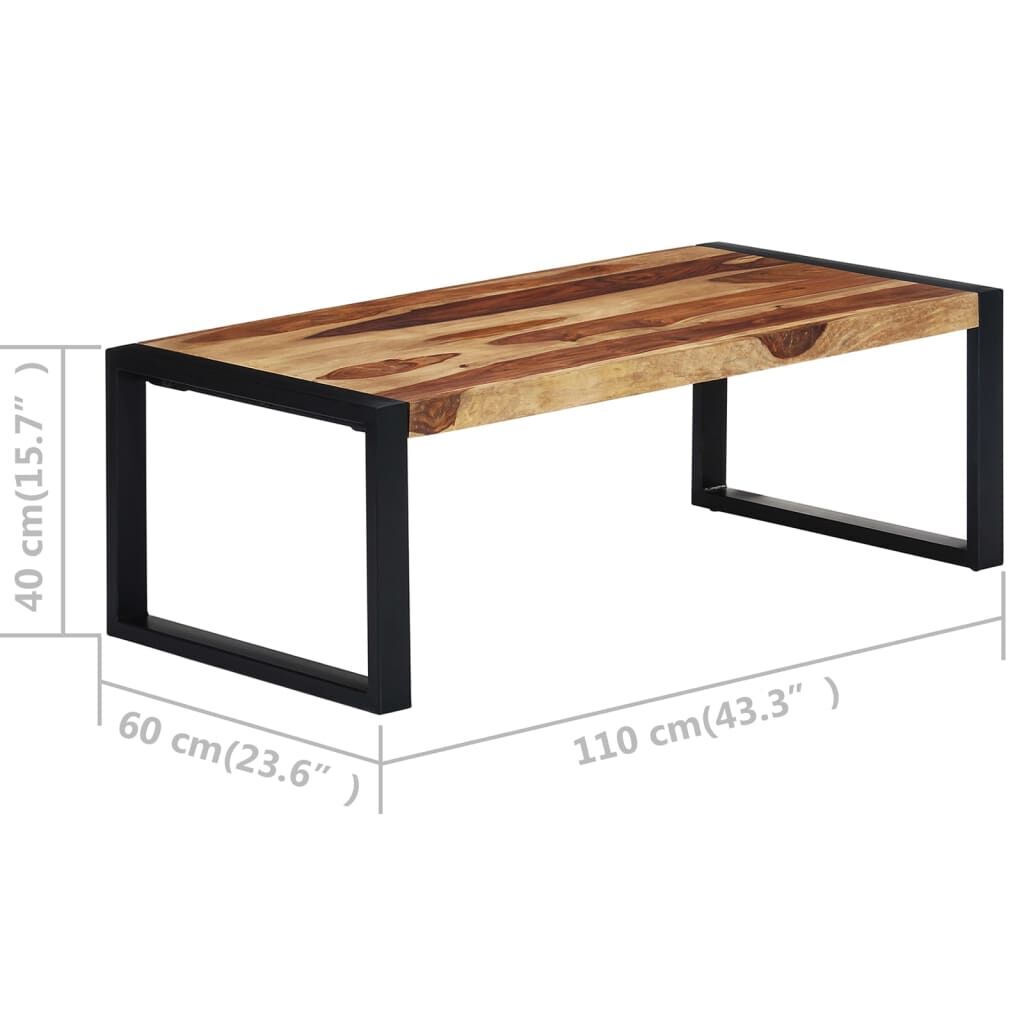 Coffee Table 110x60x40 cm Solid Acacia Wood Price