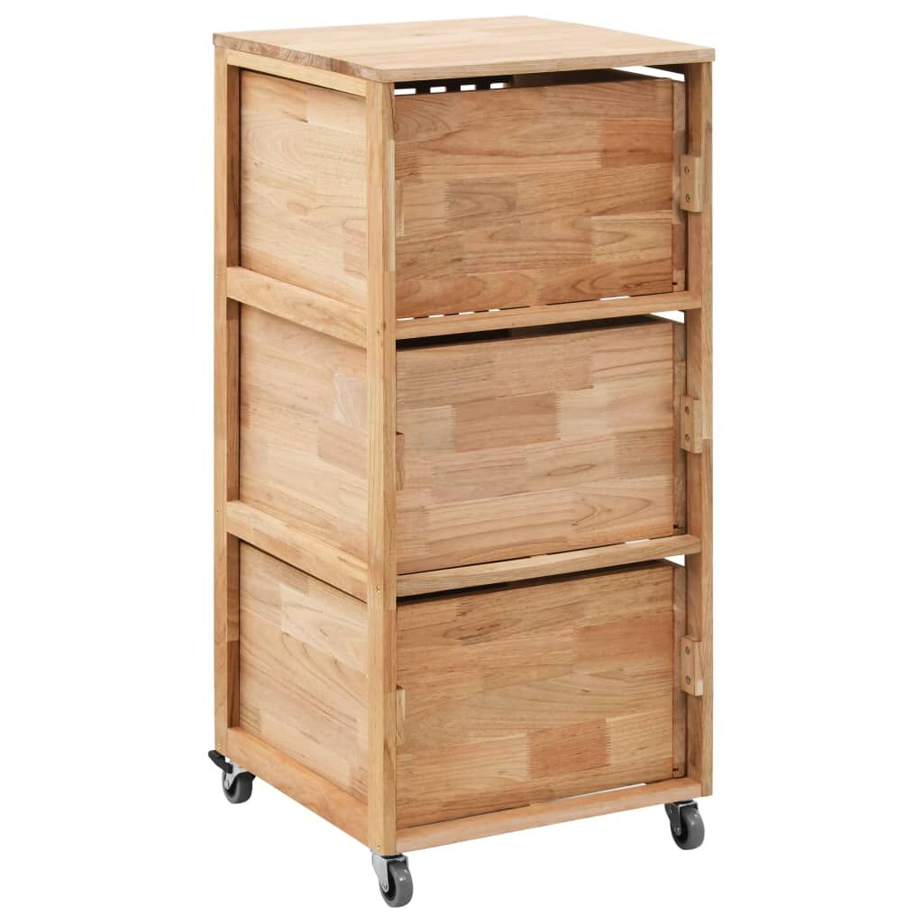 Bathroom Cabinet 41x41x91 cm Solid Walnut Wood Price