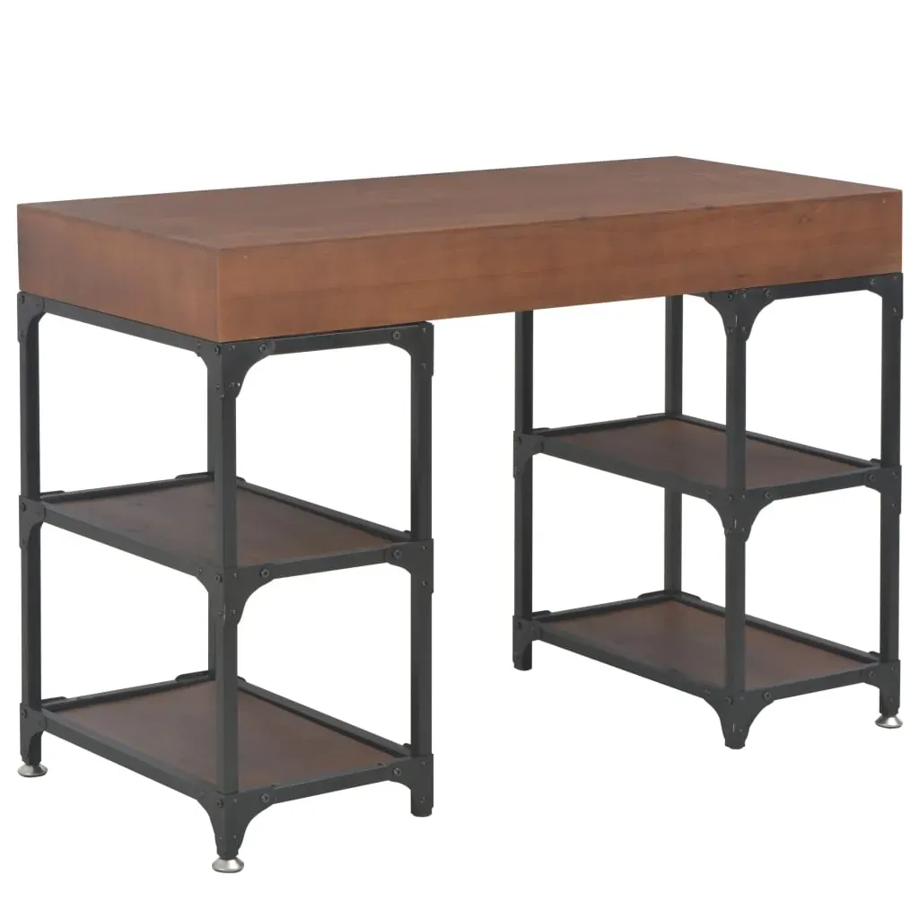 Desk with 3 Drawers 110x50x78 cm Solid Fir Wood Price
